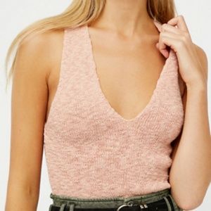 Free People Georgia Knit Cami Tank sweater